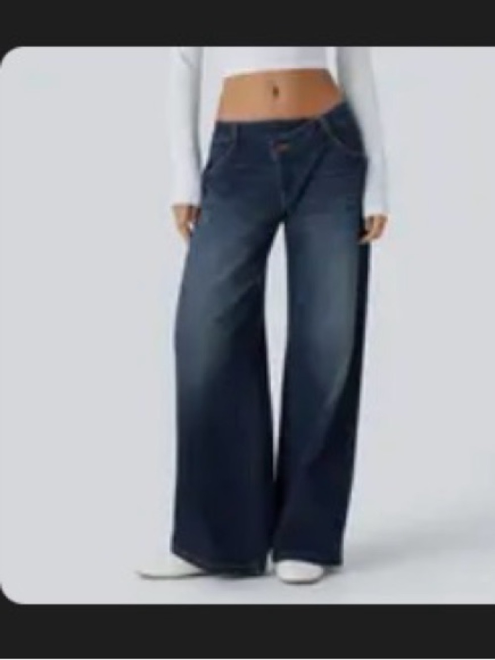 Halara flex low rise jeans 12/14 tall